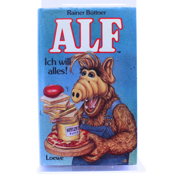 Alf Buch „Ich will alles!“ (1988) | Loewe Roman 1. Auflage | hoppla-stuff.de